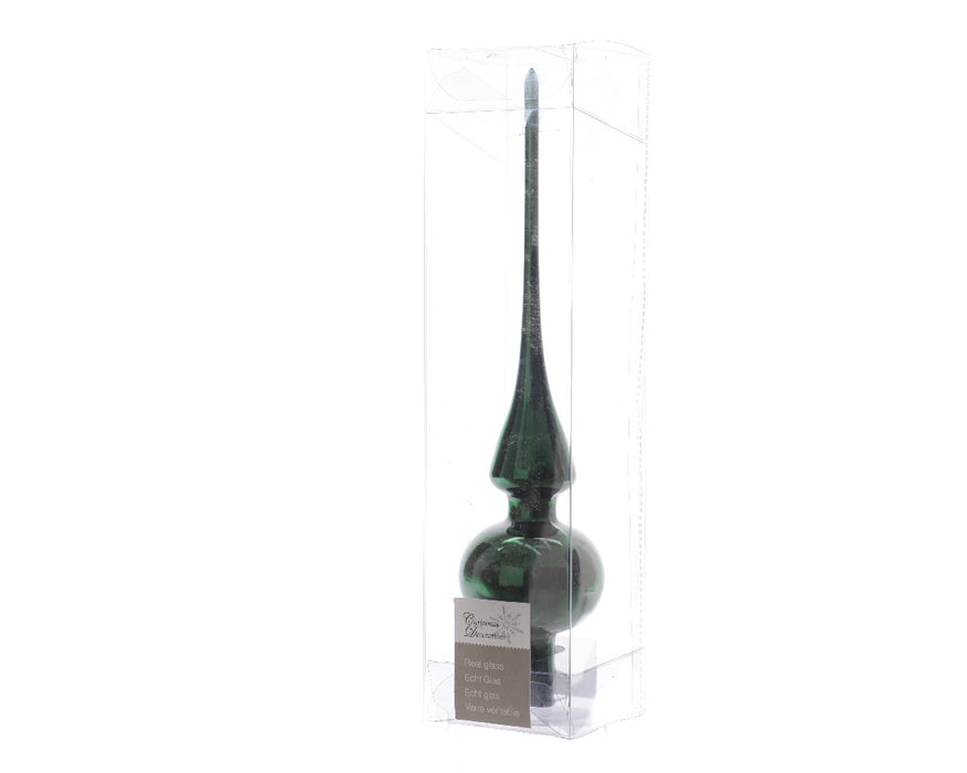 PEAK VERRE BRILLANT NOËL VERT 260MM