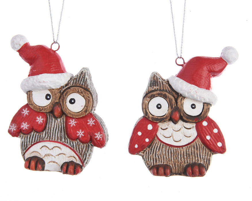 UIL KERAMIEK KERSTMUTS HANG BRUIN -20&#37;