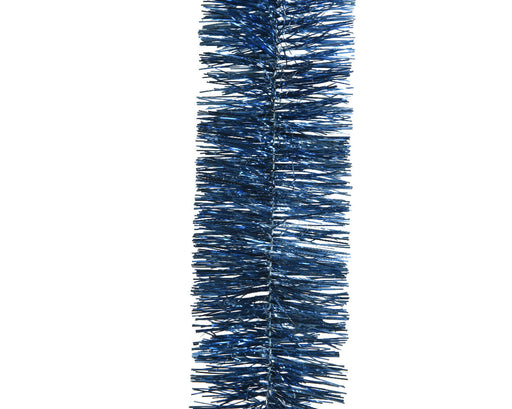 TINSEL GARLAND PVC SHINY NIGHT BLUE DIA7.00-L270.00CM