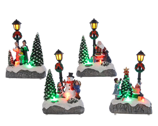 LED winterlandschap bo theme: LED Christmas Villages excl.: (per