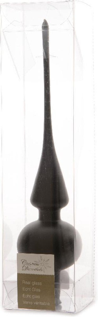 Piek glas   Fi-dia6.00-H26.00cm-zwart