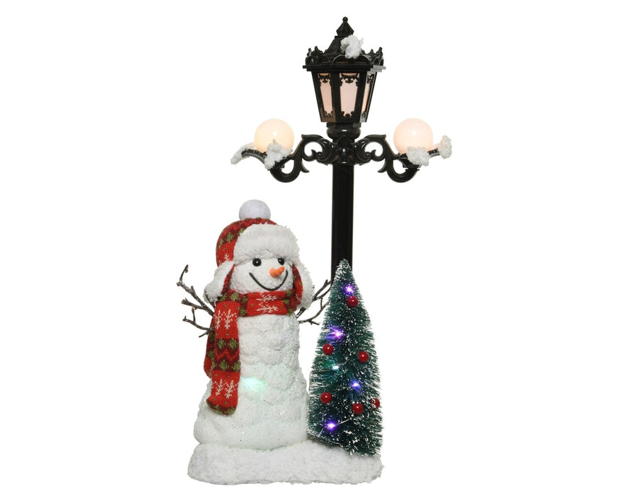 LED sneeuwpop -L28.00-W14.00-H51.00cm-10L-Warm wit