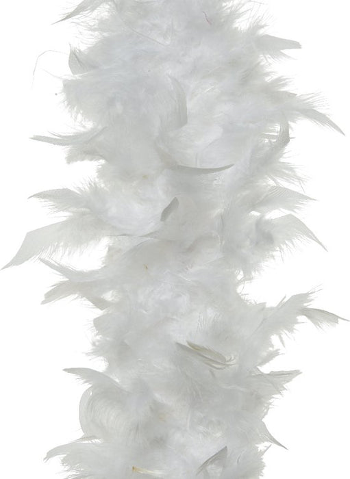 PLUME DE BOA BLANCHE L.15CM X H.150CM