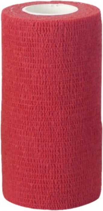 EQUILASTIC ZELFHECHTENDE BANDAGE, ROOD, 10CM BREED