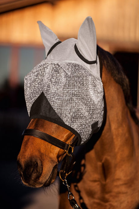 MASQUE MOUCHE AVEC PROTECTION OREILLES ET UV, PONEY