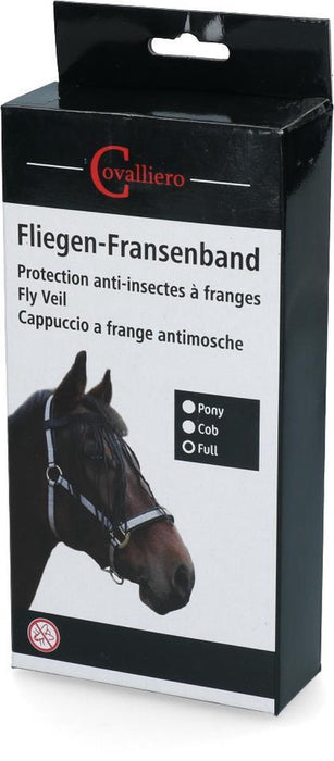 VLIEGEN-FRANJEBAND MET VELCRO- SLUITING, ZWART, FULL