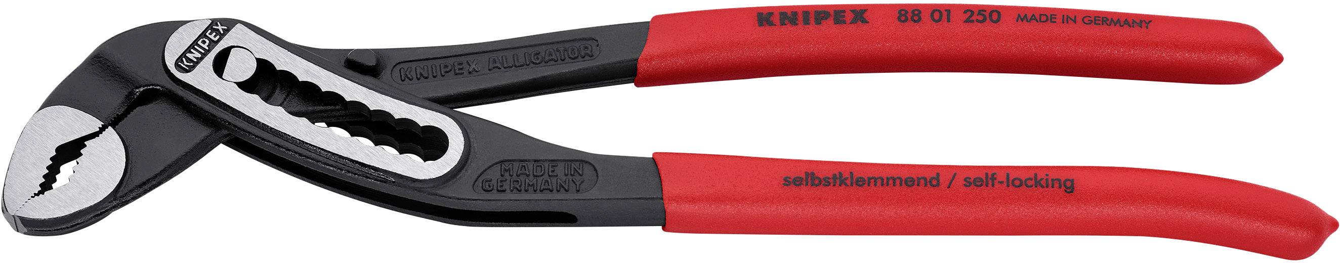 KNIPEX ALLIGATOR ZWART GEATRAMENTEERD 250 MM