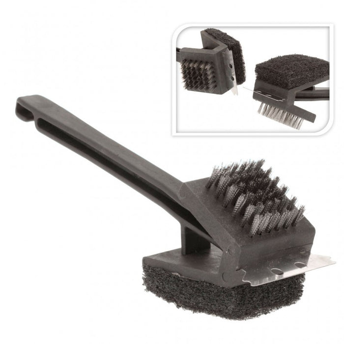 BROSSE À BARBECUE 3EN1