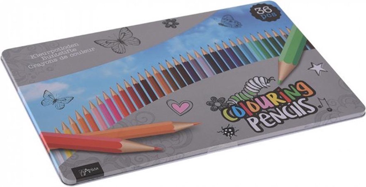 CRAYONS DE COULEUR 36PCS