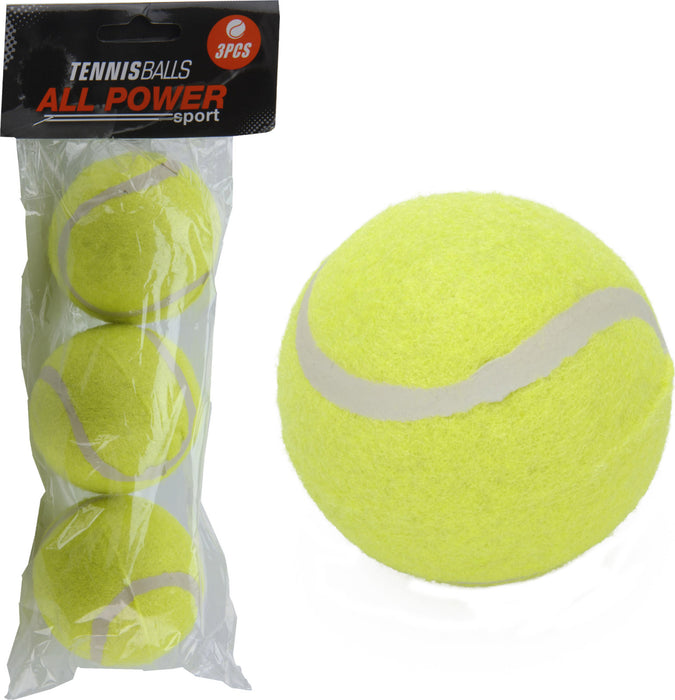 BALLES DE TENNIS LOT DE 3