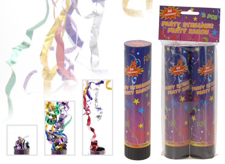 CANON À CONFETTIS 205MM