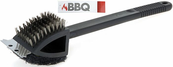 BROSSE À BARBECUE 3EN1