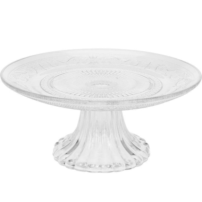 PLAT A GÂTEAU 200X105MM VERRE