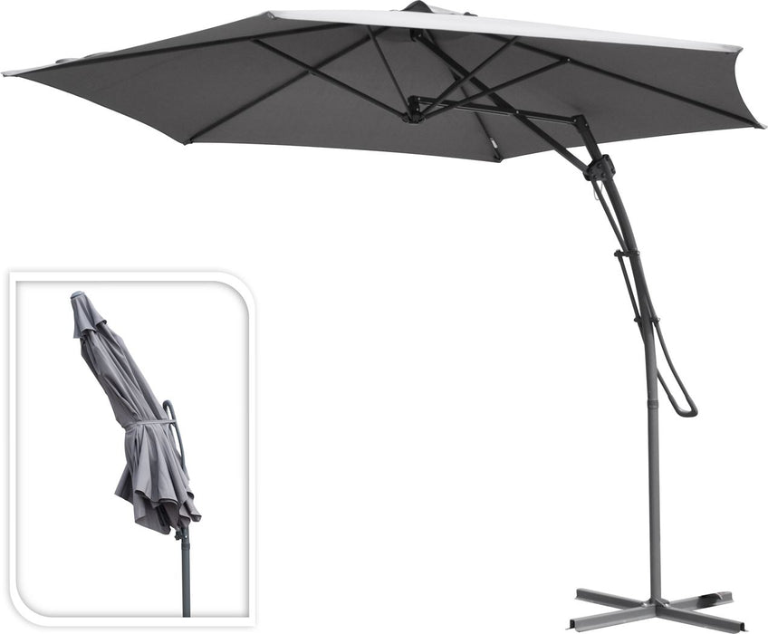 HANGPARASOL PUSH UP SYSTEEM DI