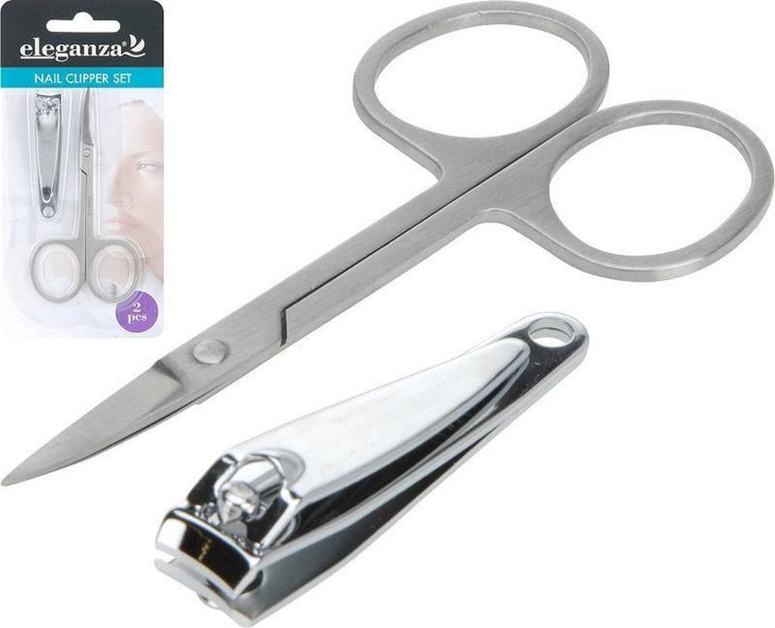 SET COUPE-ONGLES 2 PIÈCES CISEAUX 9C