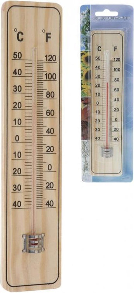 THERMOMETER HOUT 225X50X8