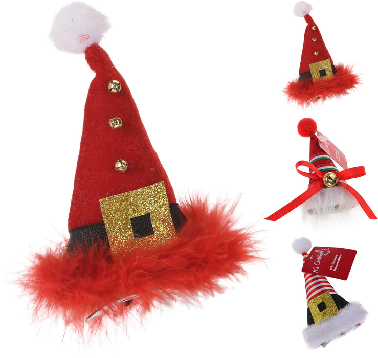 CHAPEAU DE NOËL AVEC CLIP