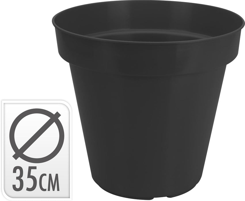 POT DE FLEURS ROND MICROFIX DIA 35C