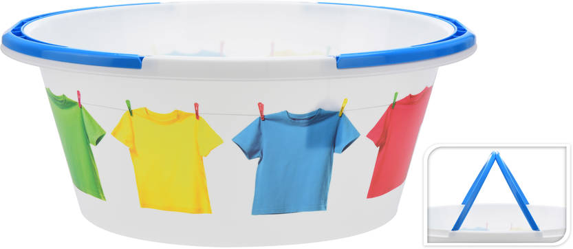 PANIER À LINGE T-SHIRT IMPRIMÉ 28LTR