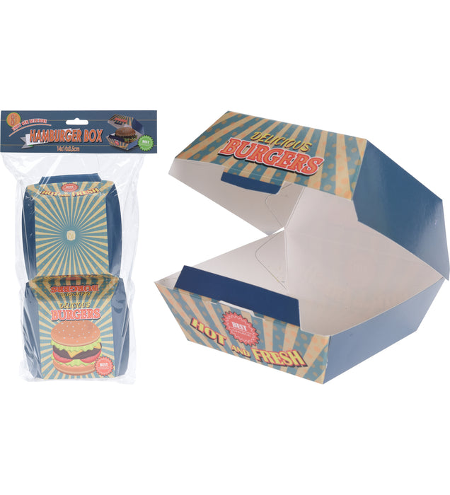 COFFRET HAMBURGER LOT DE 8