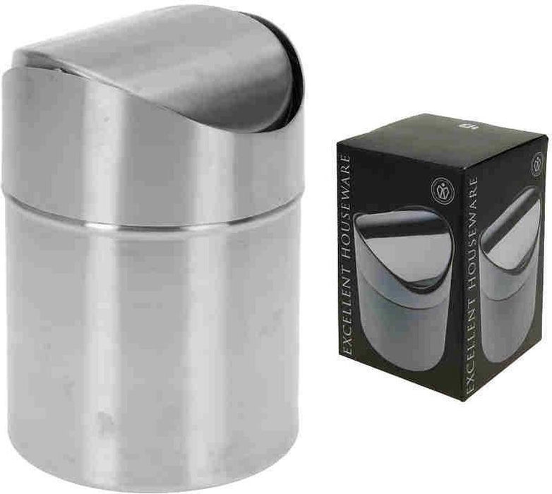 AFVALBAK RVS DIA 12XH16CM