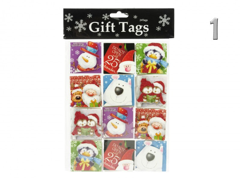 LABEL 5X5CM 3D SET24 3ASS