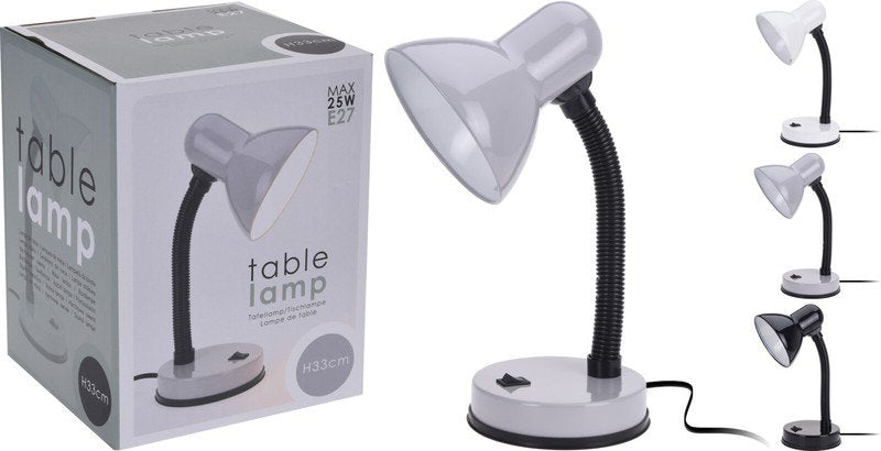 LAMPE DE TABLE MÉTAL 33CM