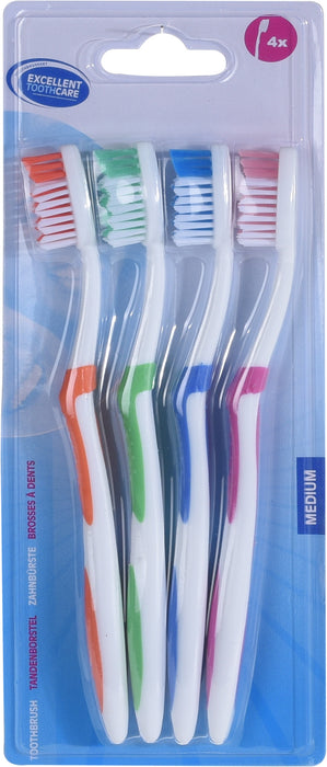 LOT DE 4 BROSSES À DENTS