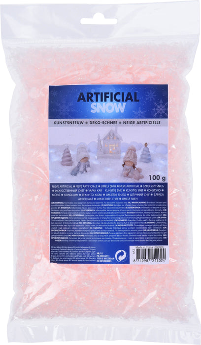 NEIGE ARTIFICIELLE 100 GRAMMES SAUMON