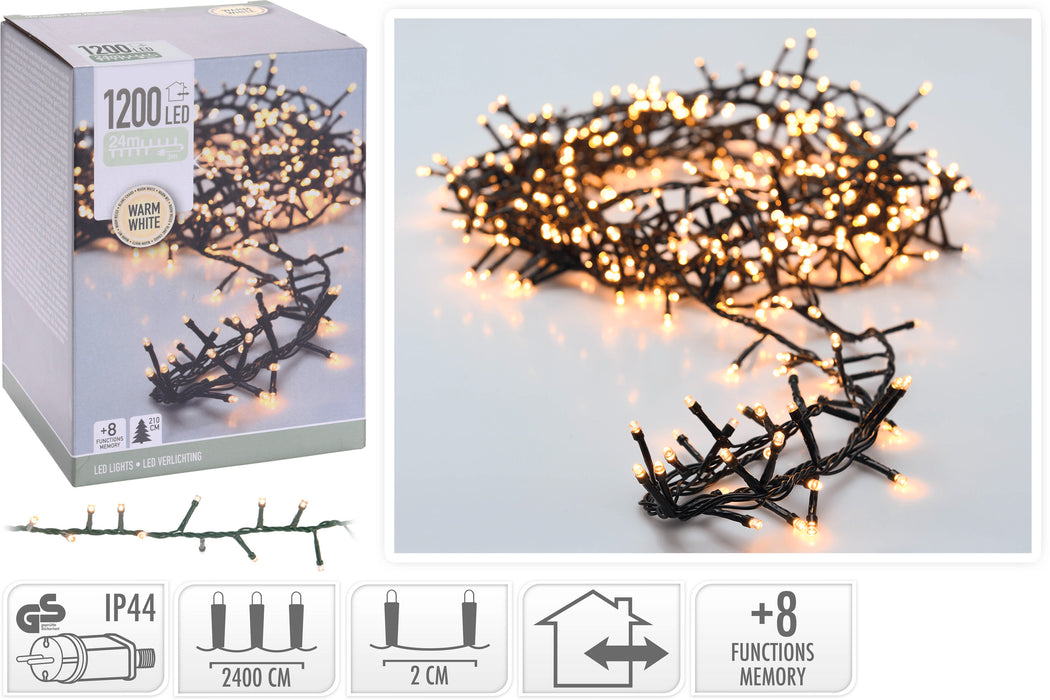 MICROCLUSTER 1200LED WW 24MTR