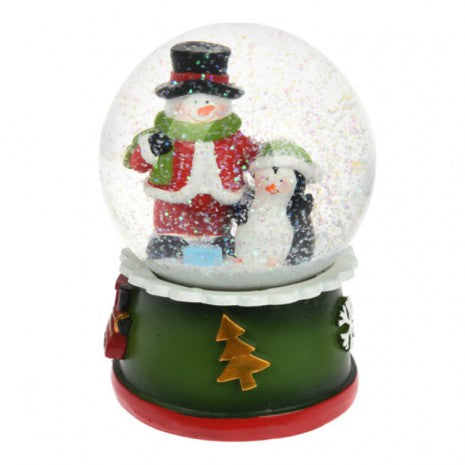 WATERBAL MET KERSTFIGUUR 100MM