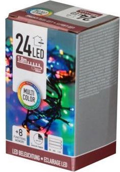 ÉCLAIRAGE LED 24 BO MULTICOLORE