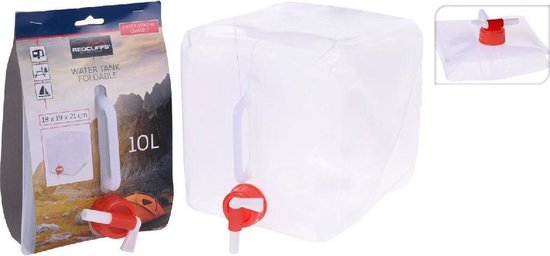 RÉSERVOIR D'EAU PLIABLE 10 LITRES