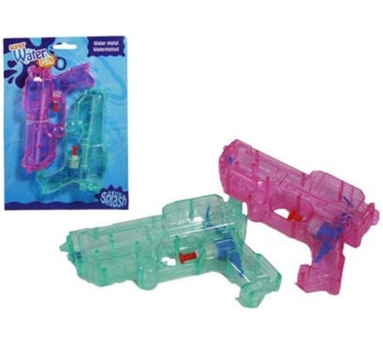 WATERPISTOOL 15CM SET 2STS