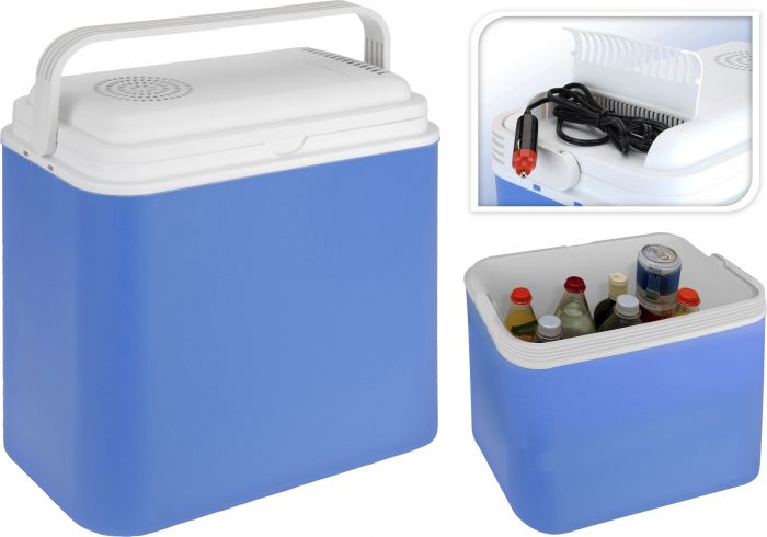 KOELBOX 12 VOLT 24 LTR BLAUW