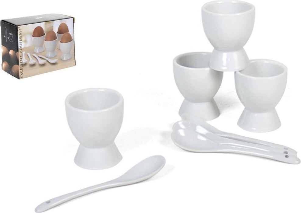 SET DE COQUETIERS AVEC CUILLÈRE 8 PIÈCES