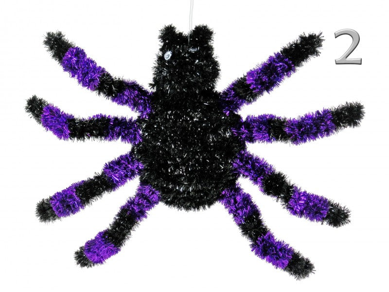 SPIN TINSEL HANGDECO 3ASS KL