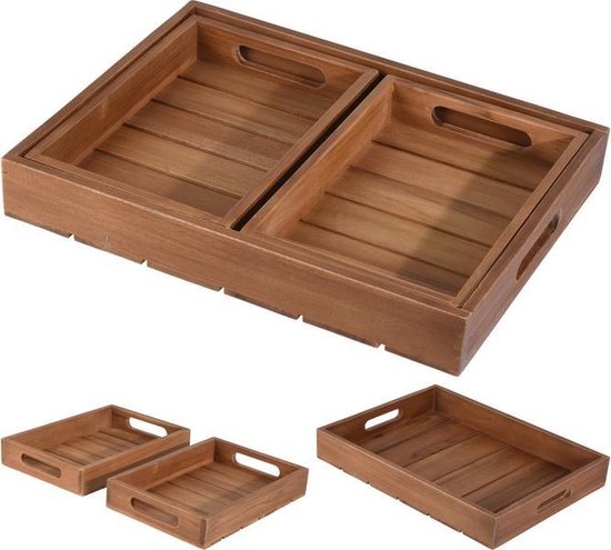 DIENBLAD TEAK SET 3STS