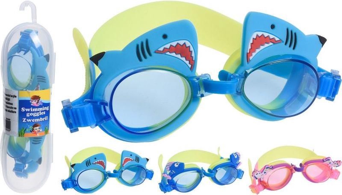 LUNETTES DE NATATION POUR ENFANTS 3ASS