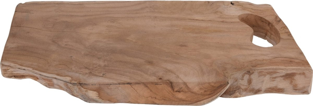 SNIJPLANK TEAK 42X26X3CM
