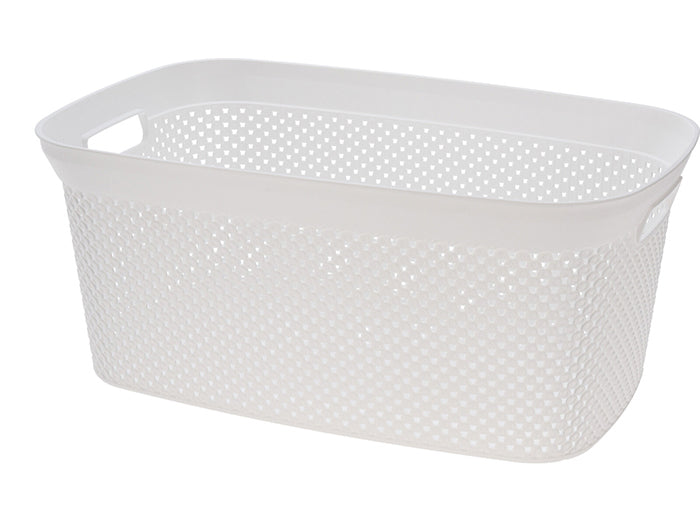 PANIER À LINGE PP 35LTR BLANC CL