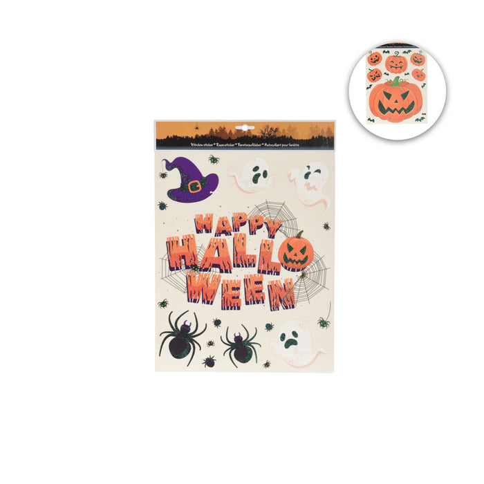 RAAMSTICKER 30X42CM HALLOWEEN