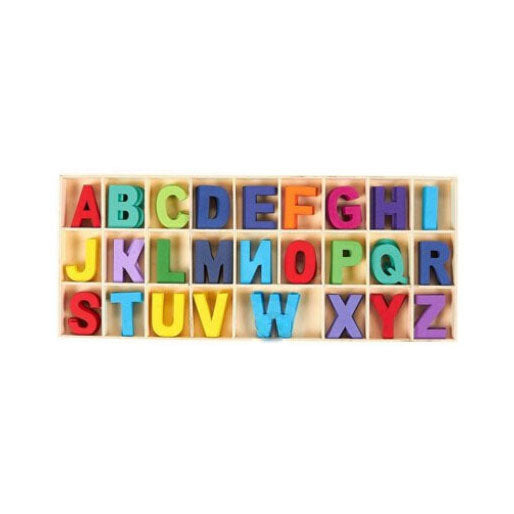 LETTRES ALPHABET EN BOIS 130 PIÈCES