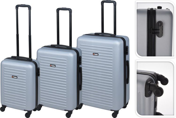 JEU DE VALISE 3Pcs ABS 50 60 70CM