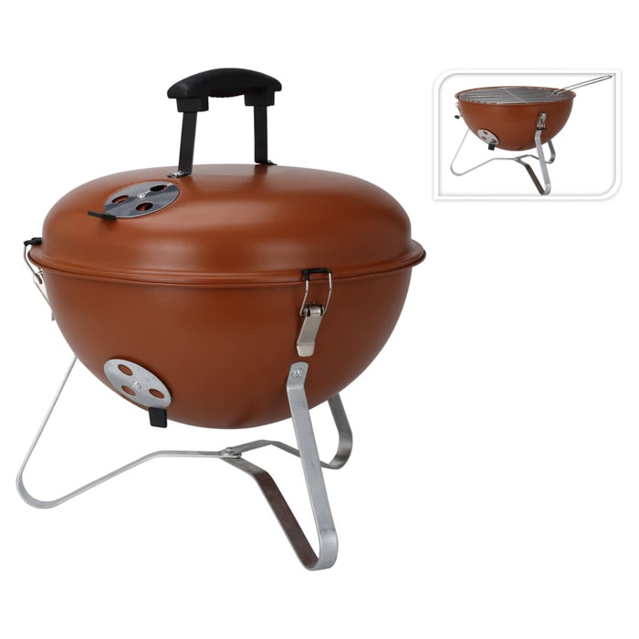 BBQ BOLVORM 37CM GS TUV ORANJE