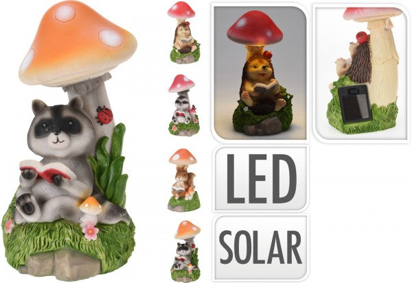 ANIMAUX SOLAIRES SOUS CHAMPIGNON