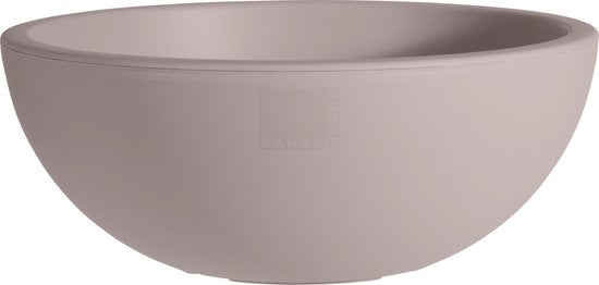 POT DE FLEUR EK DIA 40XH16CM TAUPE