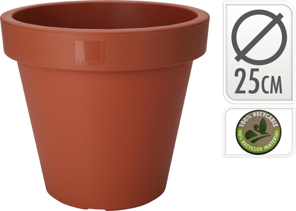 POT DE FLEUR EK ROND 25CM