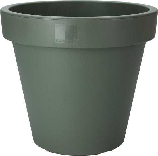 POT DE FLEUR EK ROND 40CM VERT