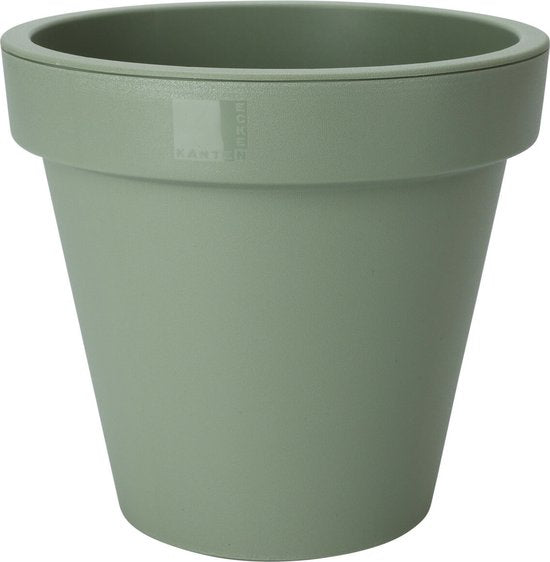 BLOEMPOT EK ROND 30CM GROEN